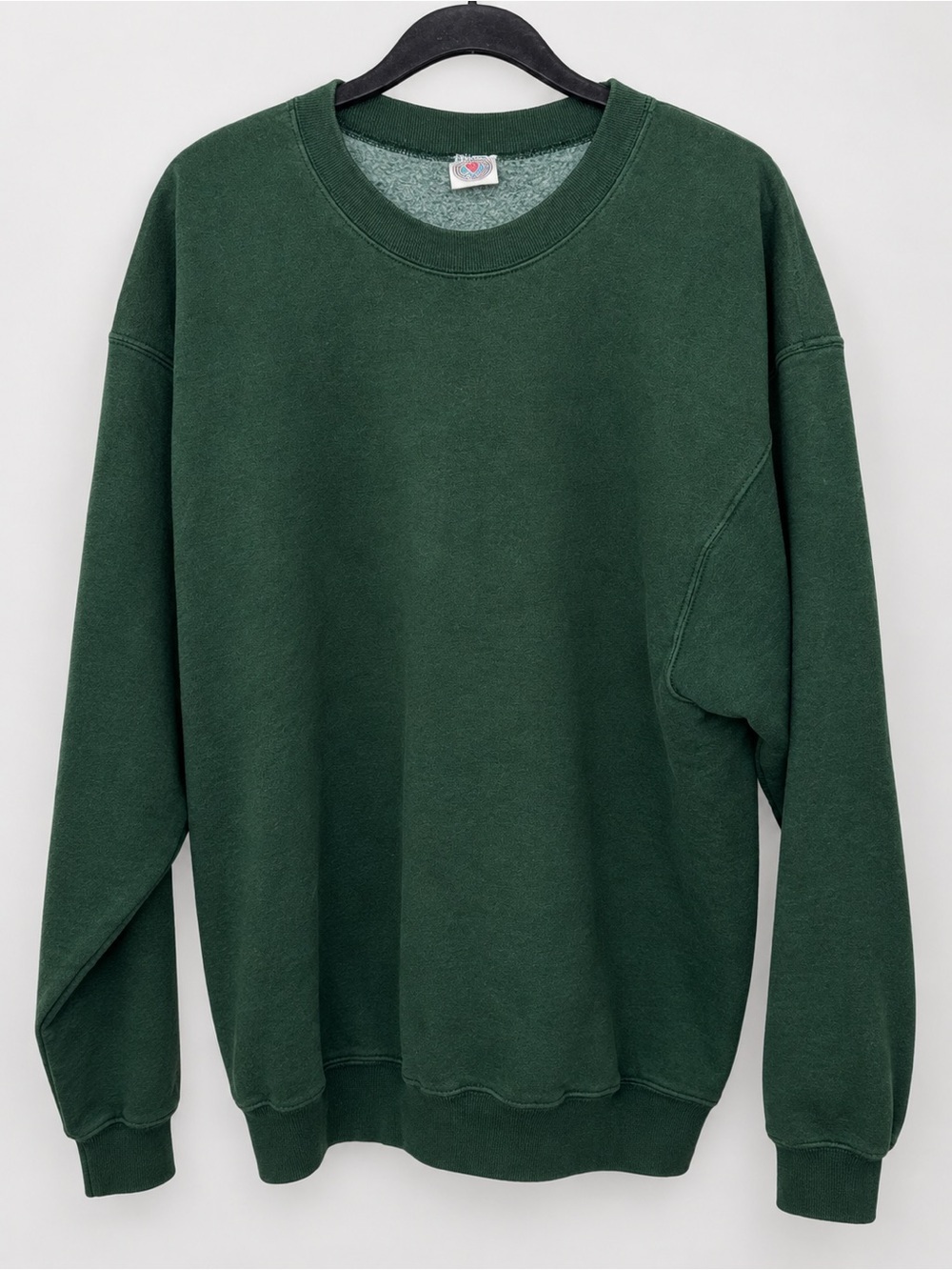 Vintage Munsingwear Green Crewneck Sweatshirt XXL Made in USA 90s Oversized